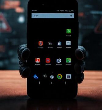 Un teléfono oscuro inspira desconfianza y alerta