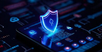 Un teléfono Android protege datos digitales
