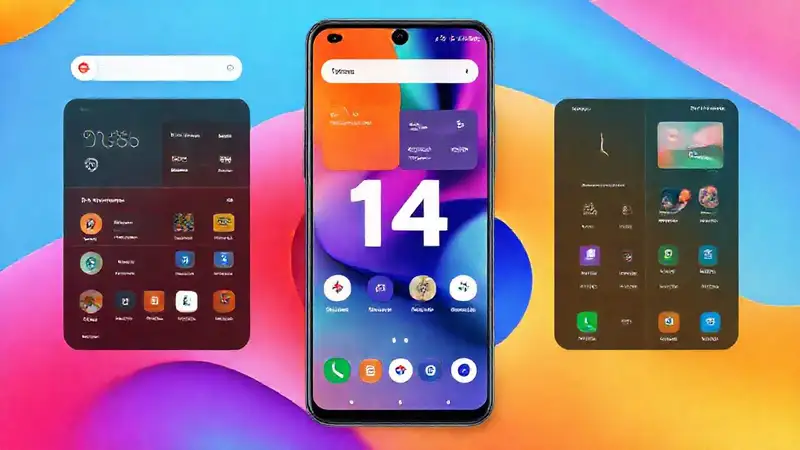 Android 14 ofrece diseño moderno y colorido
