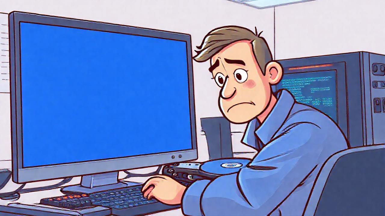 Un técnico diagnostica un fallo grave