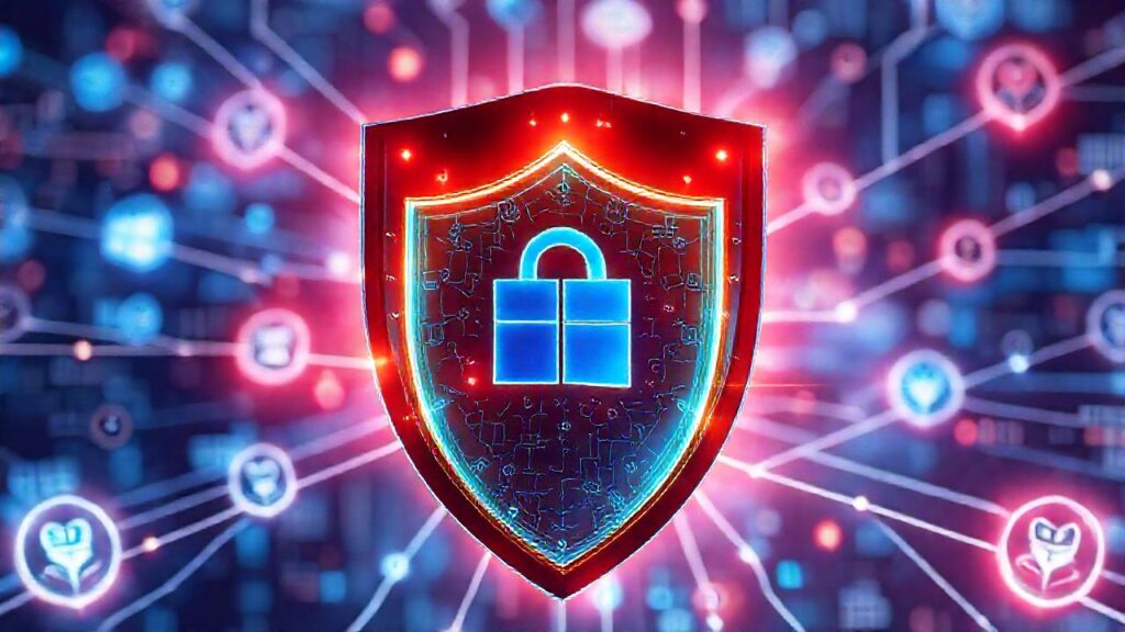 Protección digital segura y colorida