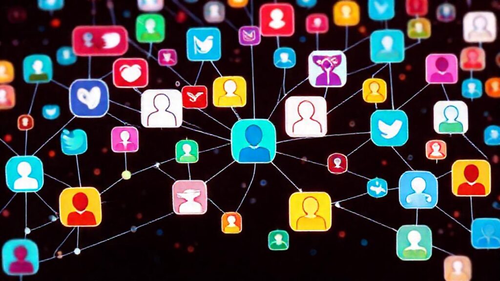 Redes sociales conectan y comparten digitalmente