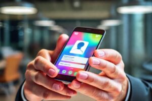 Un smartphone moderno impulsa la productividad