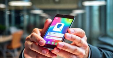 Un smartphone moderno impulsa la productividad