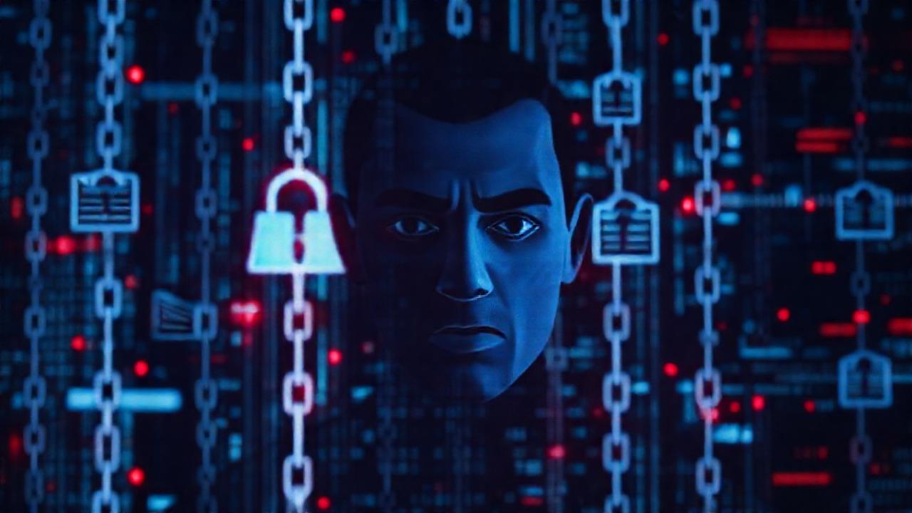 Amenaza cibernética: datos comprometidos, red vulnerable