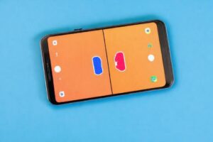 El teléfono Android ofrece una pantalla dividida