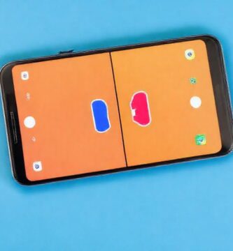 El teléfono Android ofrece una pantalla dividida