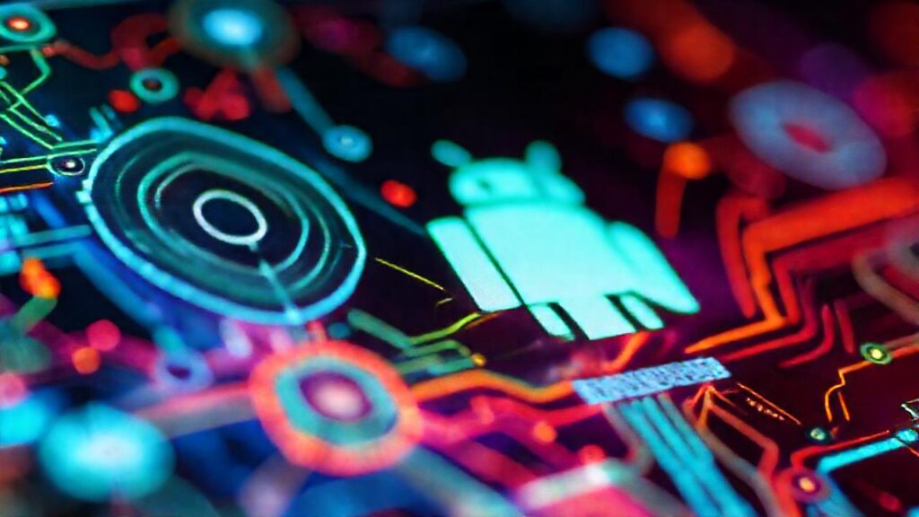 Interfaz futurista digital