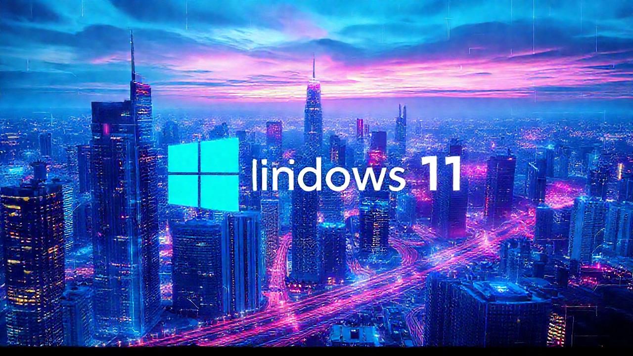 Ciudad futurista tecnológica y vibrante