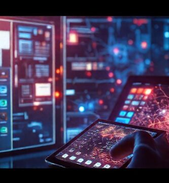 Interfaces futuristas y digitales se fusionan
