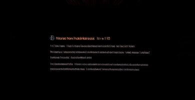 Error en Windows 10