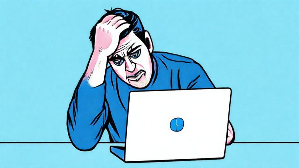 La computadora falló