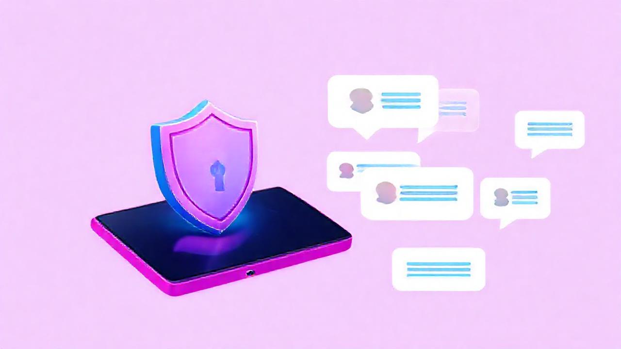 Seguridad móvil con cifrado elegante