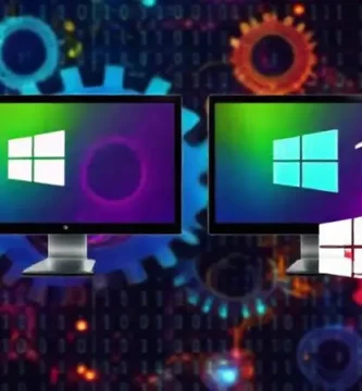 Tecnología digital moderna en comparación