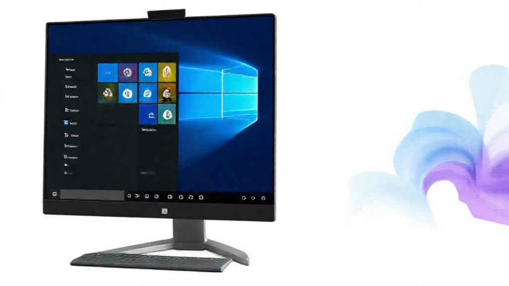 Un diseño digital informativo de Windows