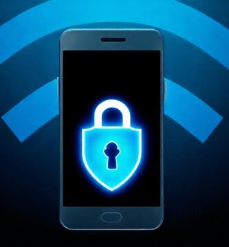 El teléfono Android muestra una conexión segura