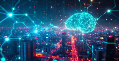 Red neuronal brillante