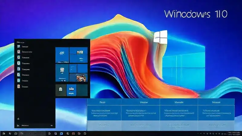 Una ilustración moderna destaca Edge en Windows