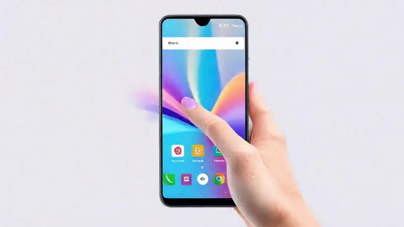 El teléfono Android ofrece una interfaz moderna y colorida