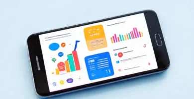 Un teléfono Android atractivo y moderno