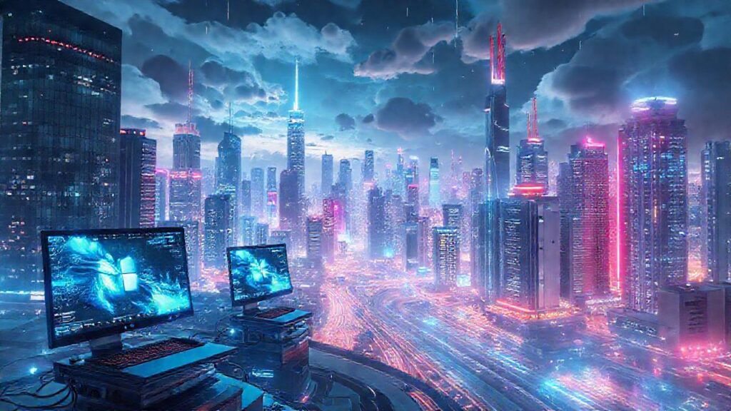 Ciudad futurista