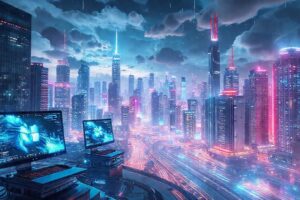 Ciudad futurista