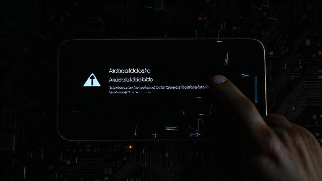 Android falla: pantalla rota y frustrante