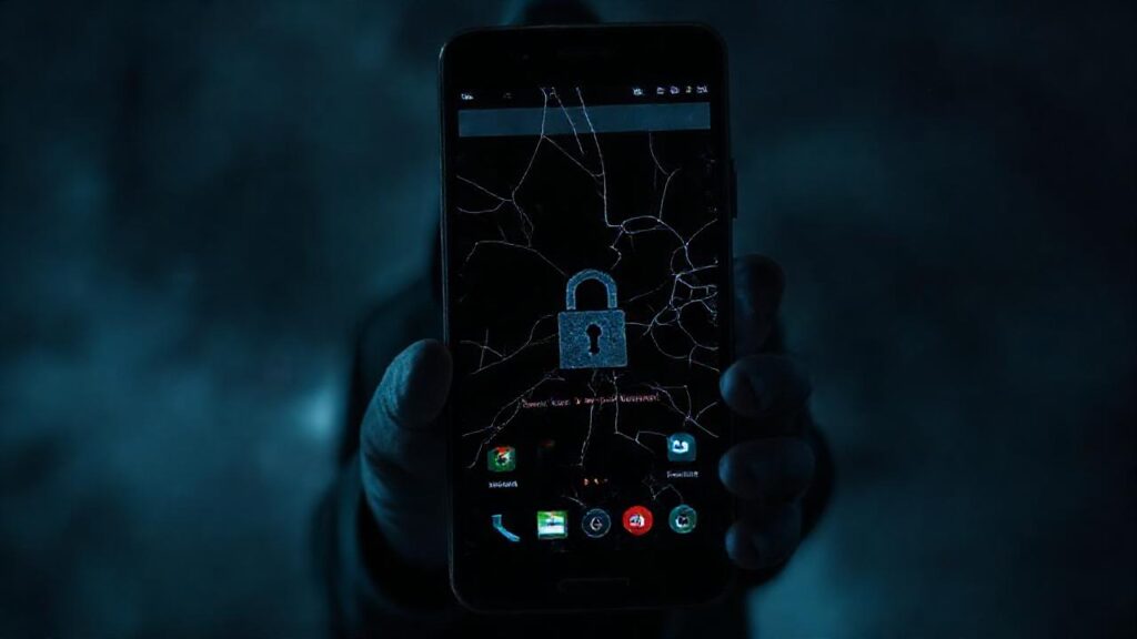 Un teléfono oscuro amenaza con peligro