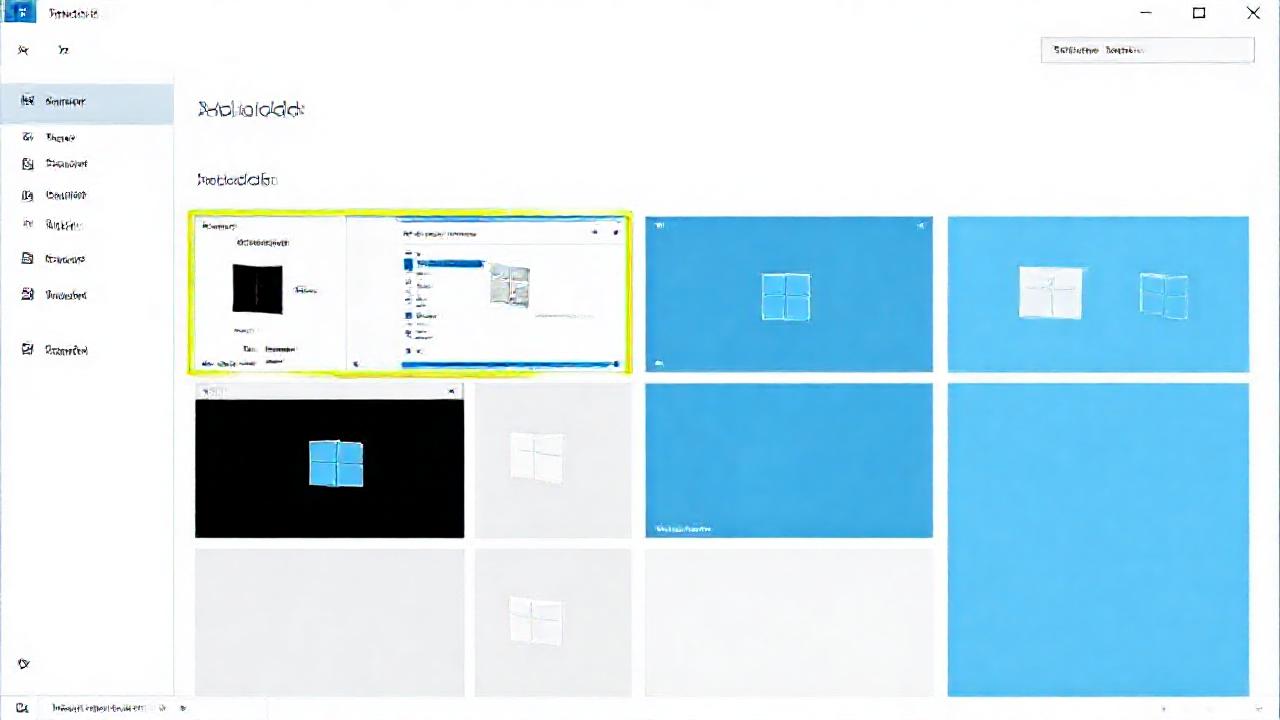 Captura la organización de Windows 11