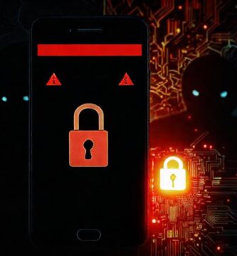 Un teléfono oscuro bloquea advertencias digitales