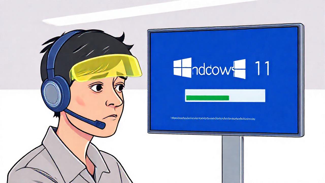 El soporte técnico resuelve problemas Windows 11