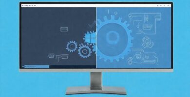 Windows 10 presenta un diagrama técnico limpio