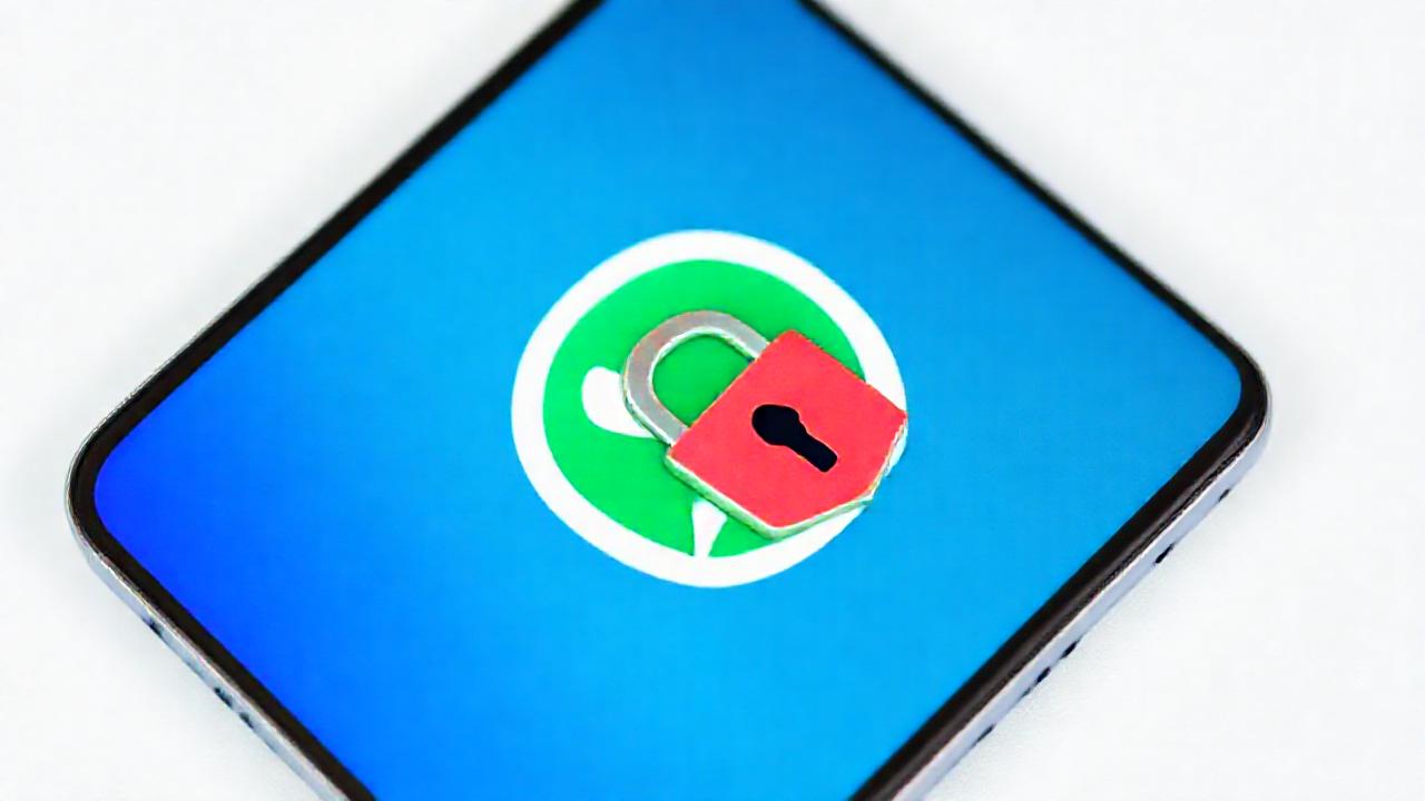 Seguridad digital con smartphone y WhatsApp