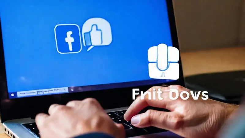 Tutorial de Facebook en una laptop