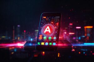 Teléfono Android retro