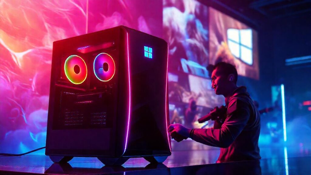 PC gamer: luz