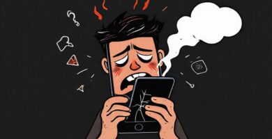 El teléfono sobrecalentado causa angustia y fallo