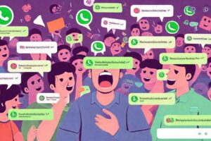 Un grupo WhatsApp desbordante requiere orden visual