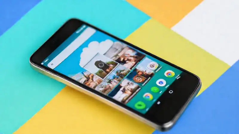 Un smartphone moderno ofrece apps coloridas