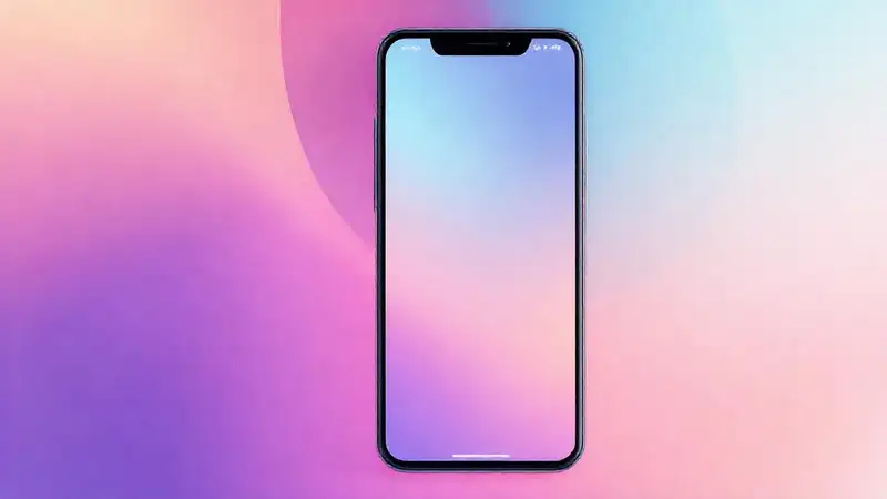 Un teléfono minimalista, visualmente tranquilo y moderno