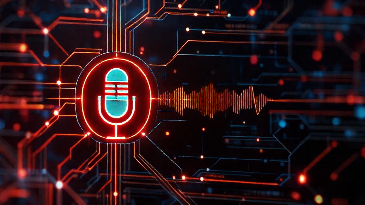 Interfaz AI futurista y visualmente informativa