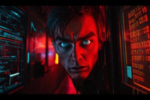 Un cyberpunk oscuro y perturbador brilla