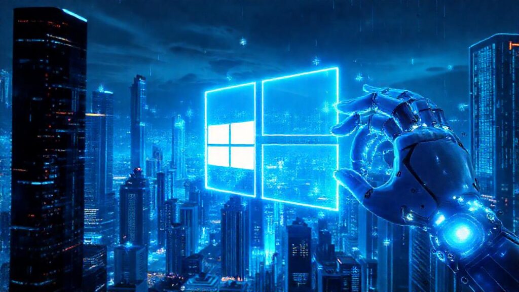 Ciudad futurista digital