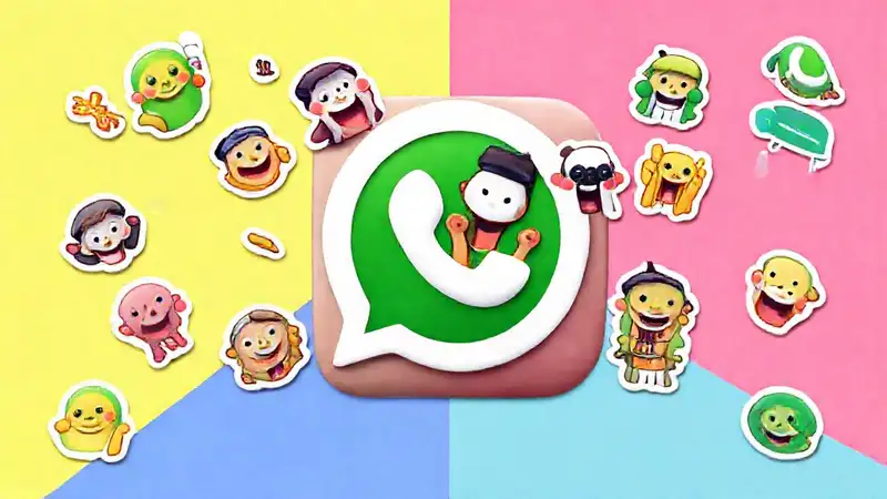 Pegatinas animadas decoran el chat digital