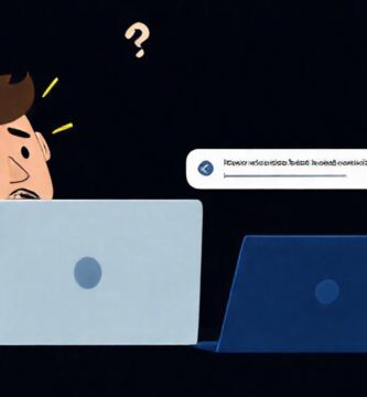 Un hombre frustrado enfrenta un fallo digital