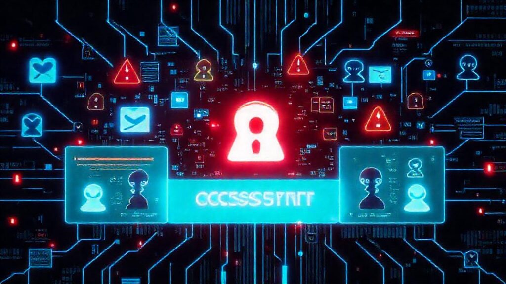 Amenaza cibernética visual y urgente