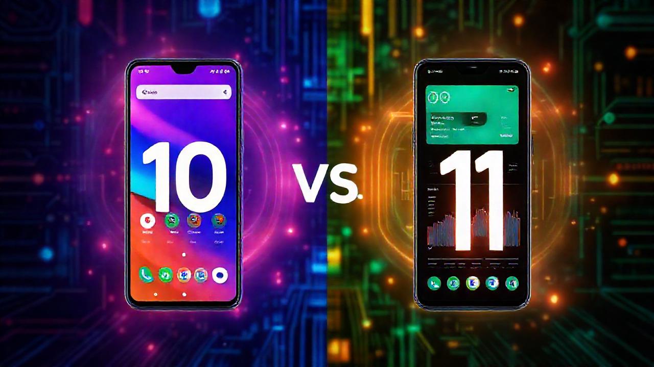 Android 10/11 comparen diseño y funciones