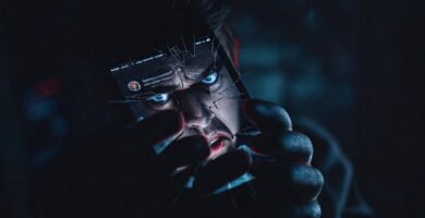 Pantalla rota: caos digital aterrador