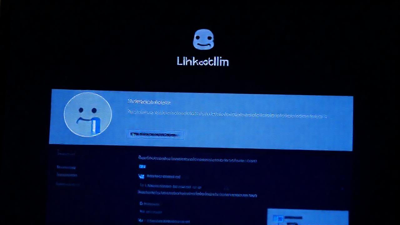 Error de LinkedIn genera frustración profesional