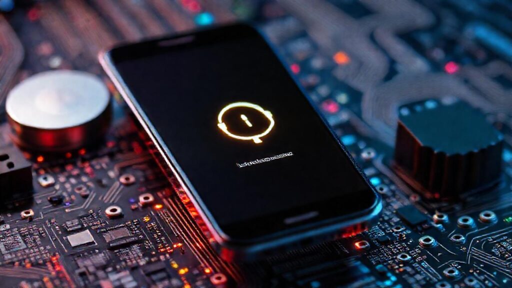 Teléfono Android: actualización brillante y moderna